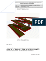 Memoria de Calculo Rampa