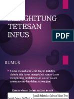 Tetesan Infus