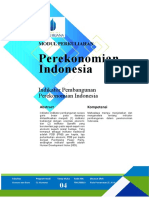 Modul 03 - Indikator Pembangunan Perekonomian Indonesia