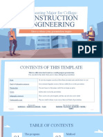Engineering Major For College - Construction Engineering by Slidesgo