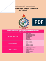 Clasificación de Instrumentales Quirurgicos