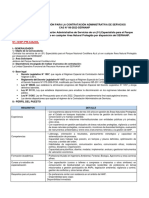 Bases de La Convocatoria - Tarapoto