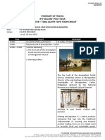 Itinerary - Tara Na Sa Cavite Circuit