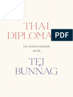 Thai Diplomacy in Conversation With Tej Bunnag