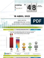 Durango A 48 Dias de La Eleccion para Elegir Gobernador