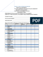 Field Supervisor Assessment Form