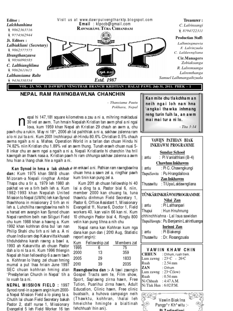 July 31 (KTP) | PDF | Religious Faiths