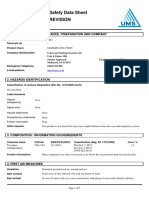 Safety Data Sheet Revision: 1. Identification of Substance / Preparation and Company