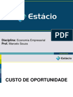 Slide Custo de Oportunidade