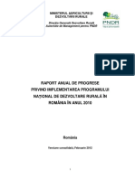 Raportul Anual PNDR 2010 Consolidat