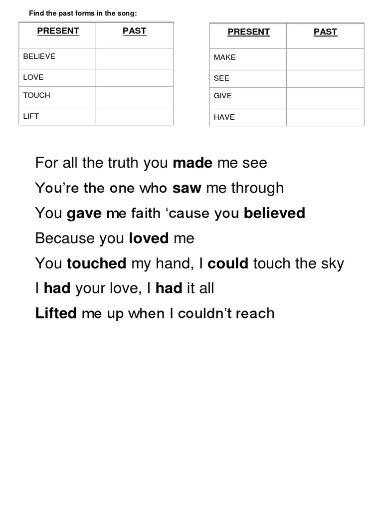 Chart & Sentences 25.10 | PDF