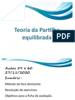 Teoria da Partilha Equilibrada e Método do Ajuste