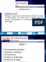 Aula 01 - Gestão Da Informção