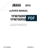 (TM) Yamaha Manual de Taller Yamaha Yfm 2015 en Ingles