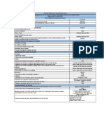 Tabla de Beneficios