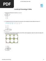 JavaScript PreTest