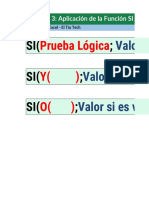 Función SI (Y-O) en Excel: Aplicaciones y ejemplos