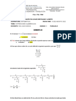 Deber #3 - Expresiones Algebraicas (1) Pin Lisbeth