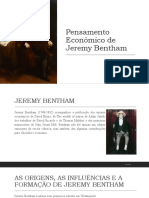 Pensamento Econômico de Jeremy Bentham