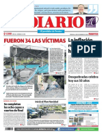 Ministro del Interior anuncia alerta máxima por tragedia en Pueblo Rico que dejó 34 víctimas
