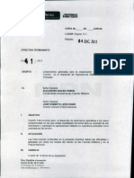 Directiva 041 de 2012 Orientadores de Terreno