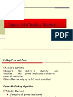 Quine-McCluskey Method