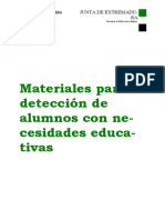 Materiales Deteccion Alumn N.E.