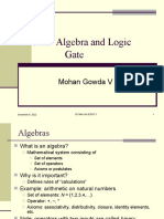 Boolean - Algebra - Basic DEfanations and Theroms