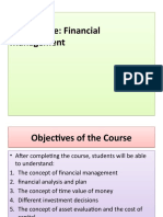 Course Title: Financial Management