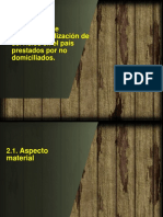 Aspectos de la importación de servicios prestados por no domiciliados