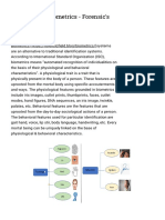 Categories of Biometrics - Forensic's Blog