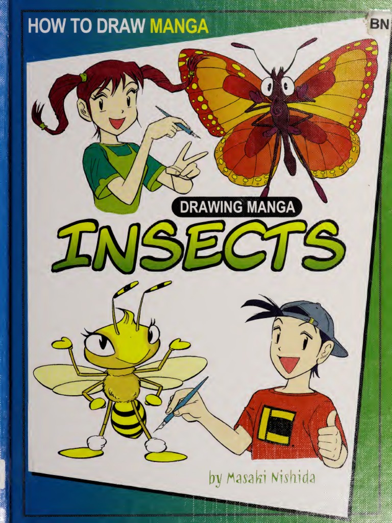 Drawing Manga Insects (How To Draw Manga) | PDF