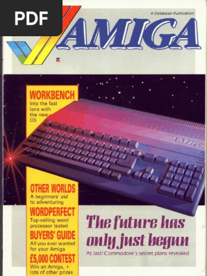 AmigaComputing 001 Jun 1988 | PDF | Computing | Classes Of