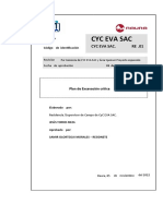 Plan de Accion de Excavacion Critica - CYC EVA SAC