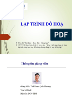 Slide Bai Giang - Laptrinhdohoa 2022