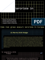 Atatcuri teroriste in Europa