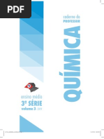2009 Volume 3 CADERNODOPROFESSOR QUIMICA EnsinoMedio 3aserie Caderno Do Professor