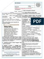 Atividade Sobre Concordancia (Discente) - 1