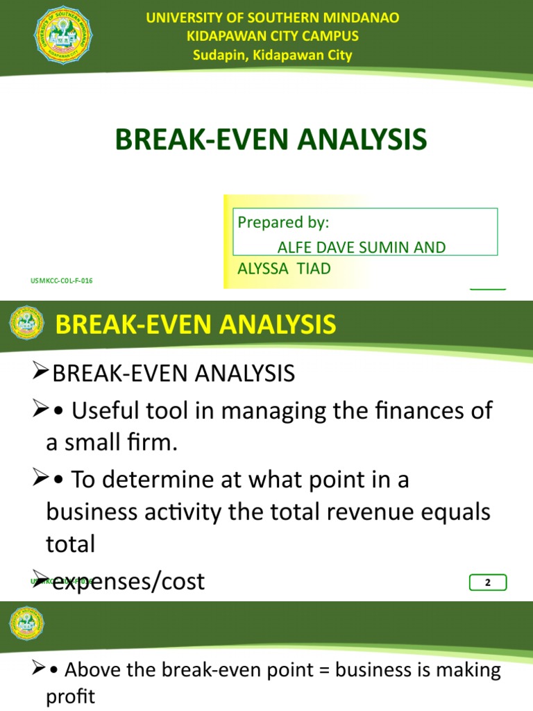 Mastering Break Even Analysis Dont Forget This Crucial Factor - p3cn8yf
