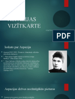 Aspazijas Vizītkarte