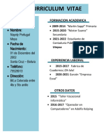 Curriculum Nayely Portugal