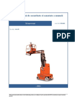 Instructiuni Manevrant - Nacela