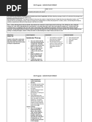 revised close reading lesson plan 2022