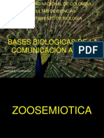 Bases Biologicas de La Comunicación Animal