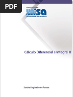 Apostila Cálculo Diferencial e Integral II