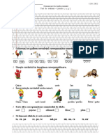 Evaluare CLR Unitatea 4 Animalele Din Juul Nostru