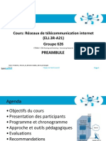 Preambule Conception de Reseaux informatiques243-535-SL Gr626 A22