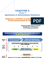 P5.1- Présentation_Agrément et autorisation sanitaires