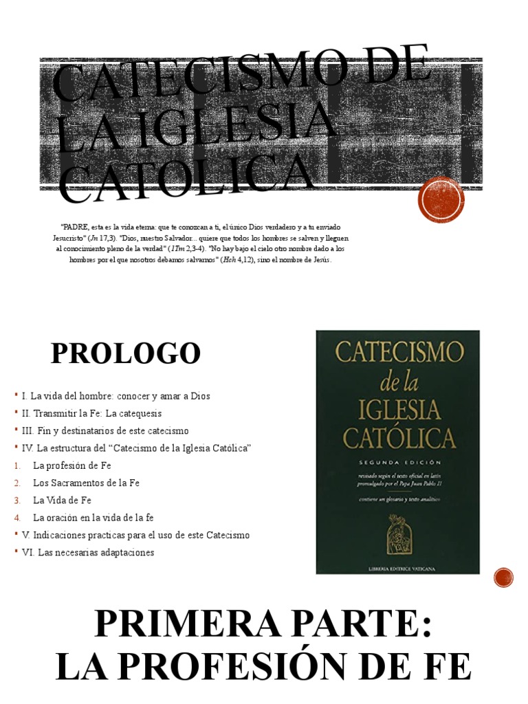 Catecismo de La Iglesia Catolica | PDF | Jesús | Fe