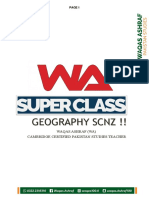 Geography SCNZ !!: Super Class 2019